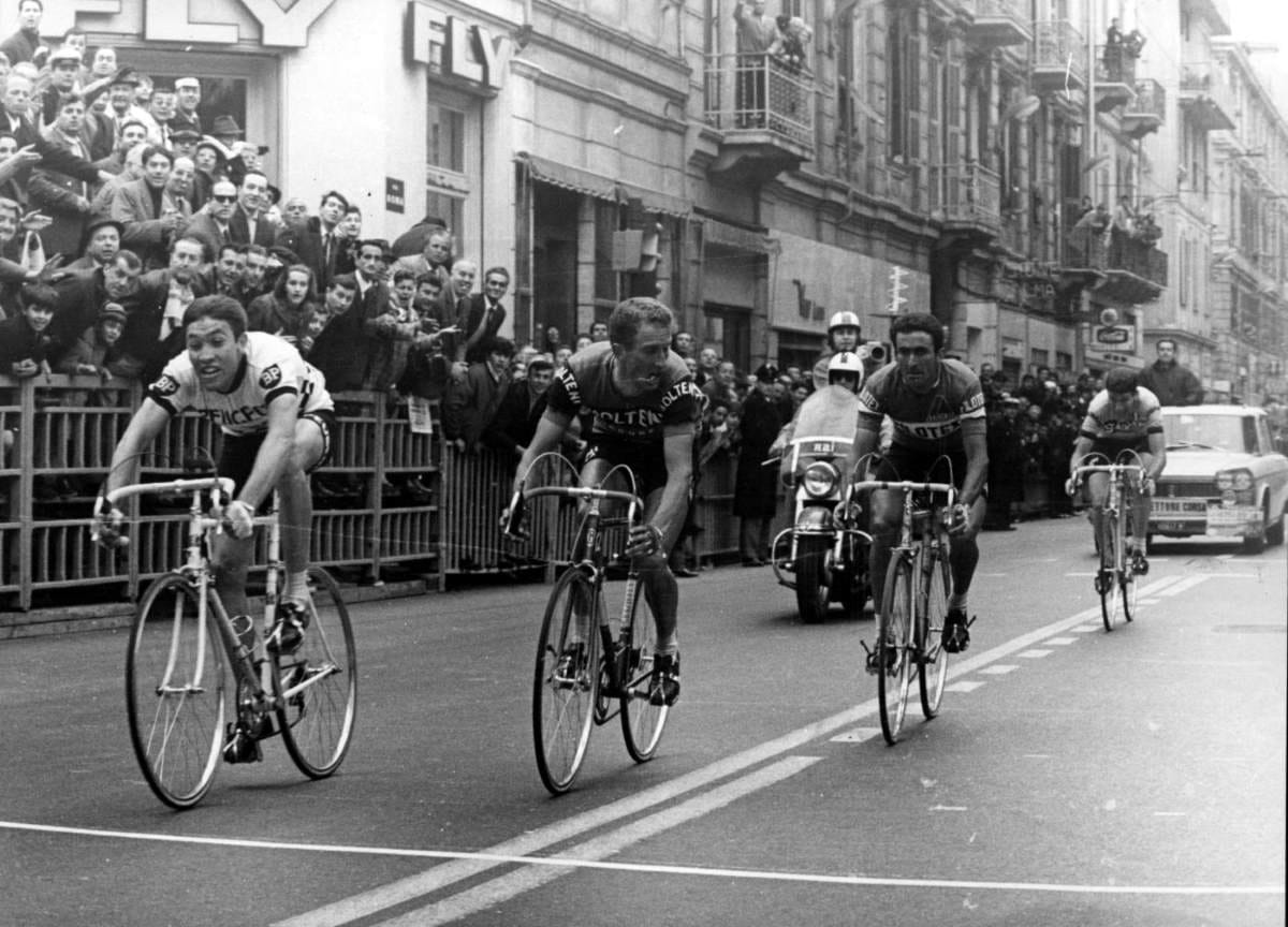 1967 Milan-Sanremo - Merckx, Motta, Bitossi, Gimondi