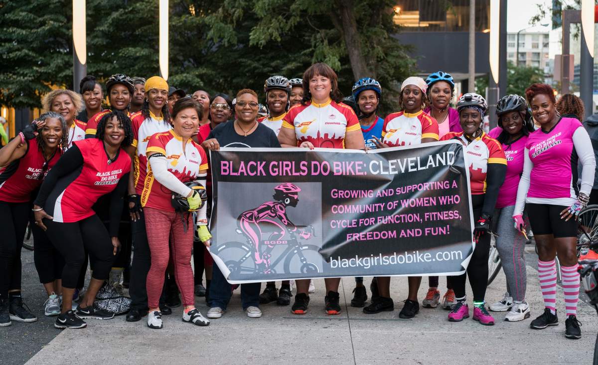 Black Girls do bike Cleveland crediti Mia Jennings