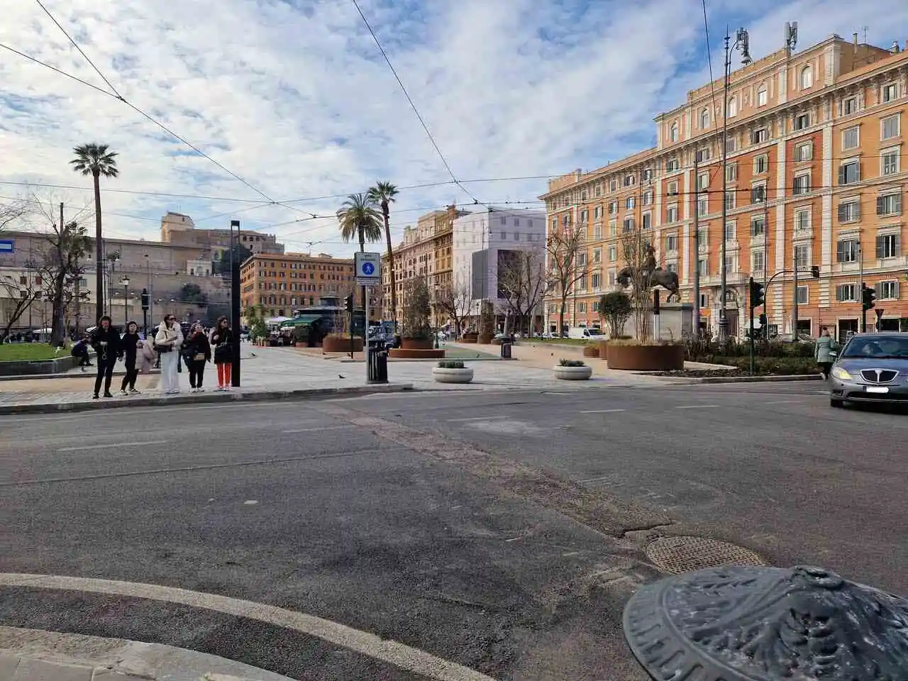 Piazza Risorgimento lato Via Crescenzio