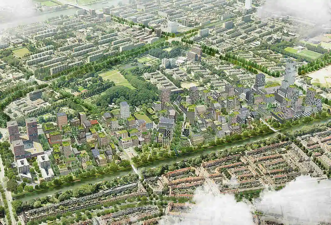 Merwede quartiere Utrecht senza auto