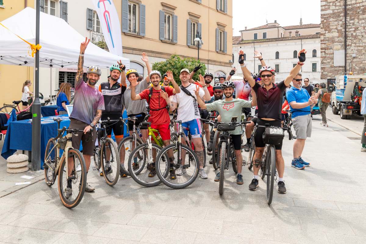 In bici a Brescia: Blu in Bici