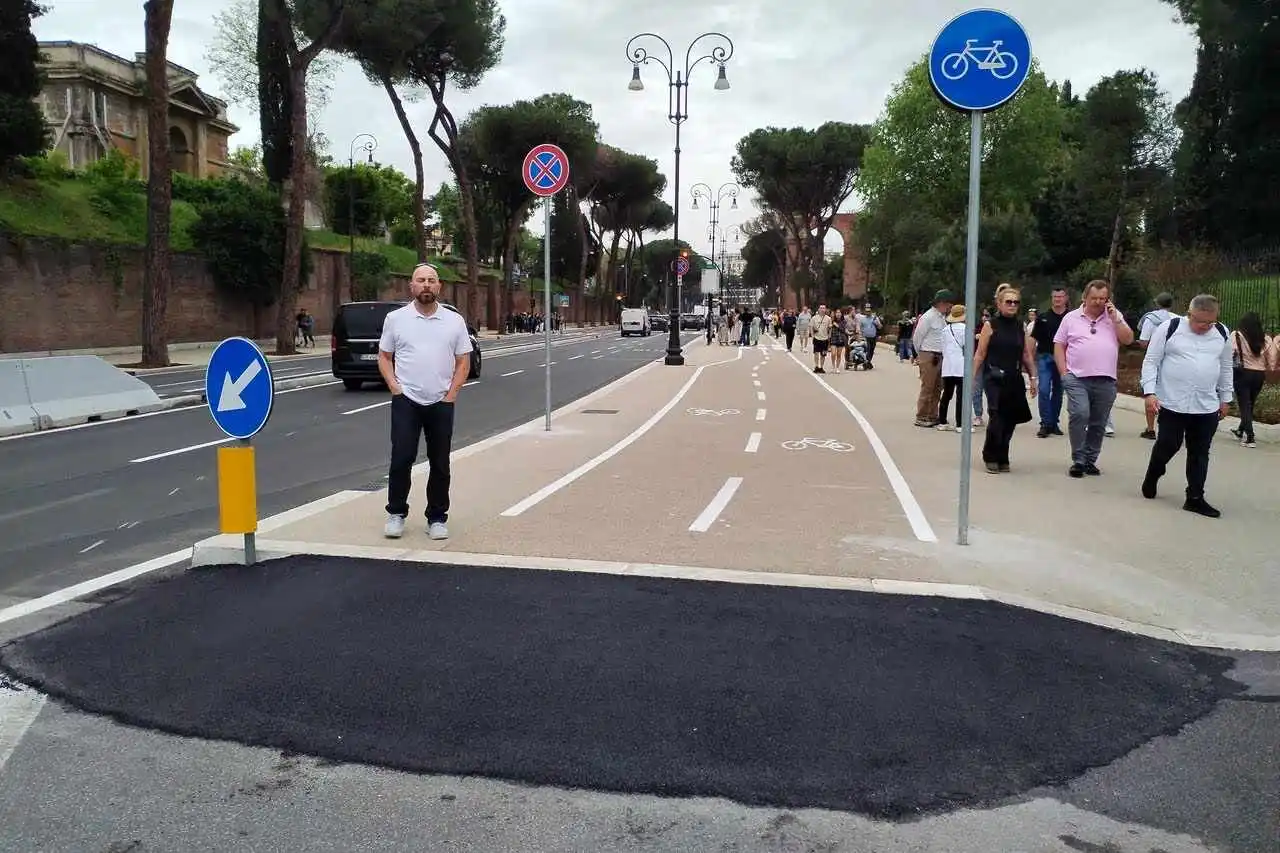 Scivolo GRAB via di San Gregorio