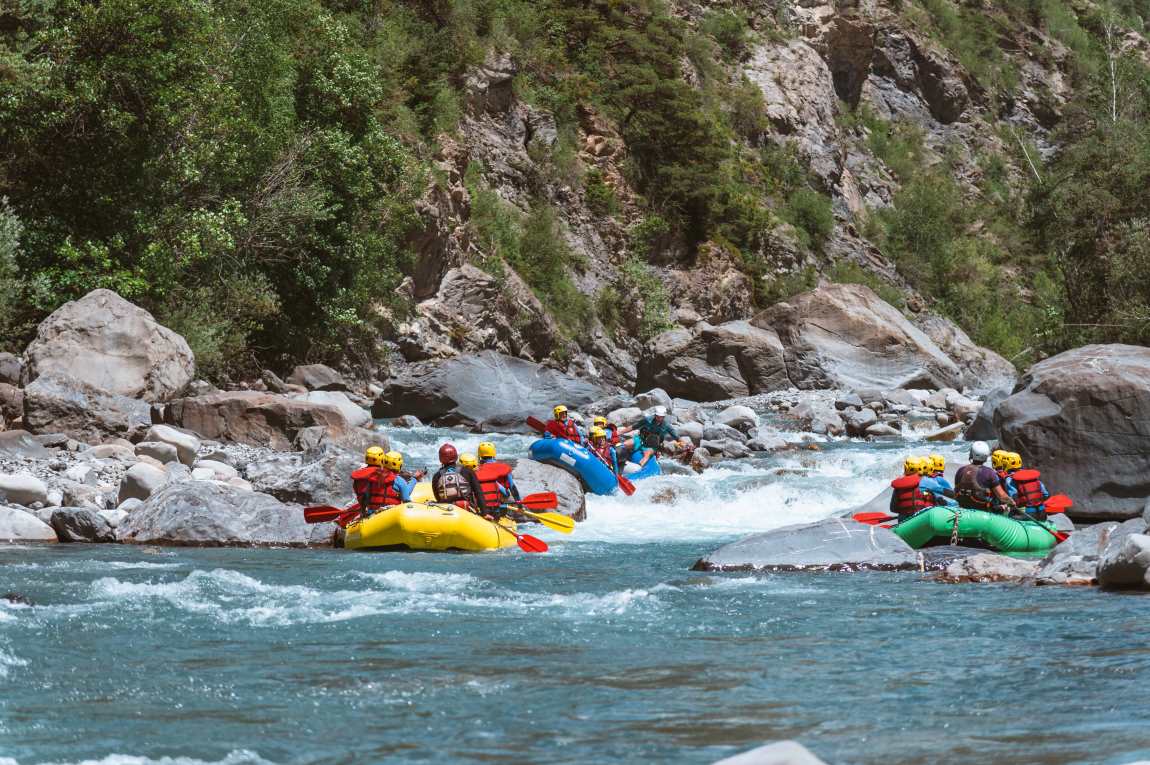 Rafting sull'Ubaye ©Ubaye Tourisme FRANCIA