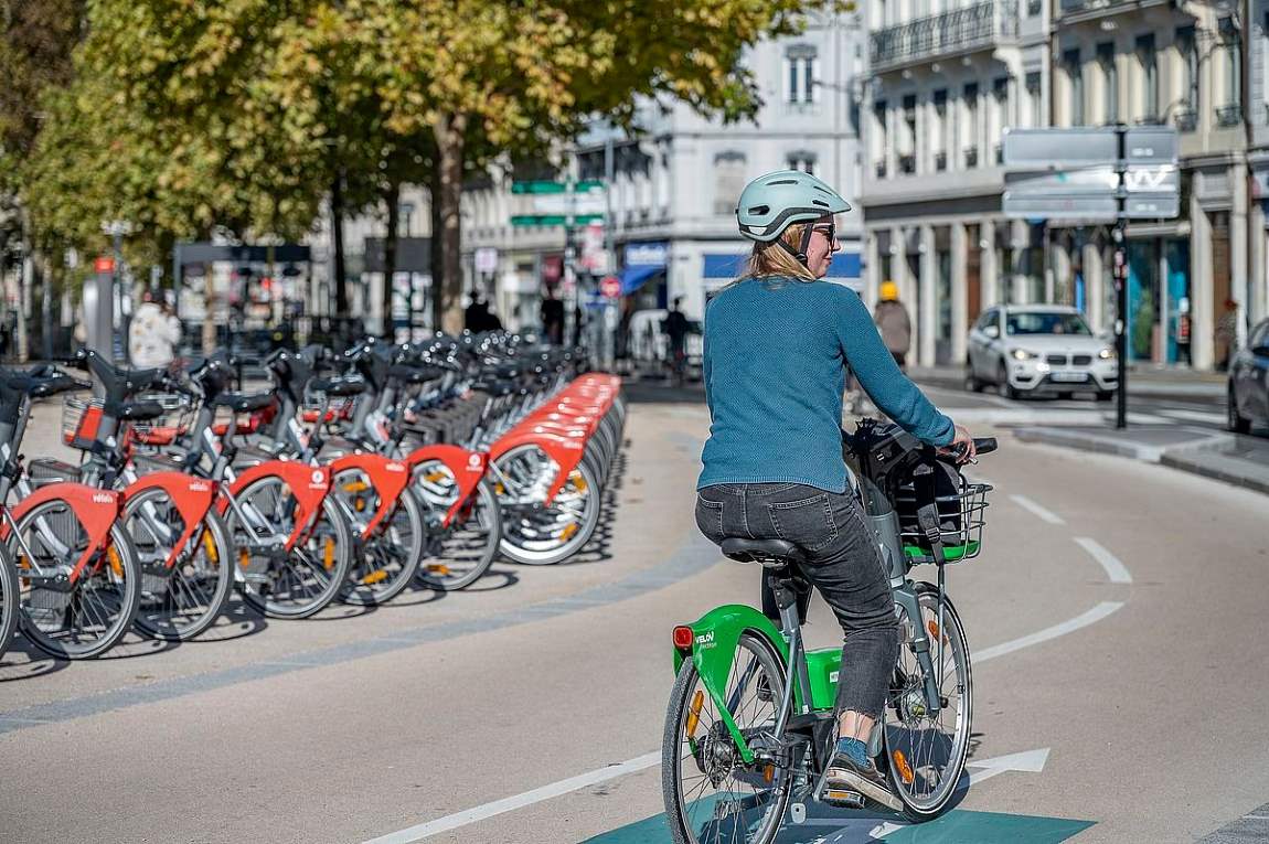 Bike Sharing Lione crediti Office de Tourisme de la métropole de Lyon