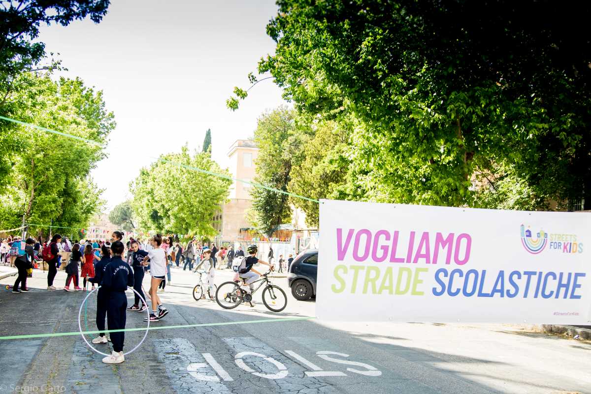 Street For Kids Festa in strada Via monteruggero Roma