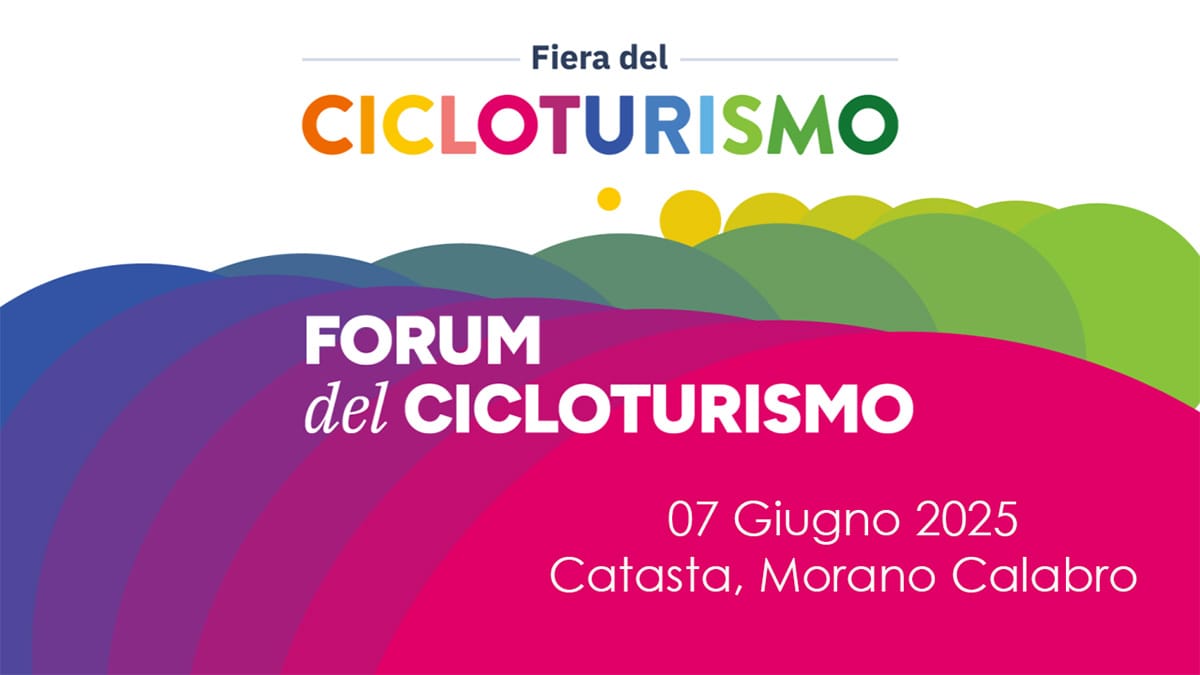 Forum del Cicloturismo nel Pollino sabato 7 giugno 2025 locandina