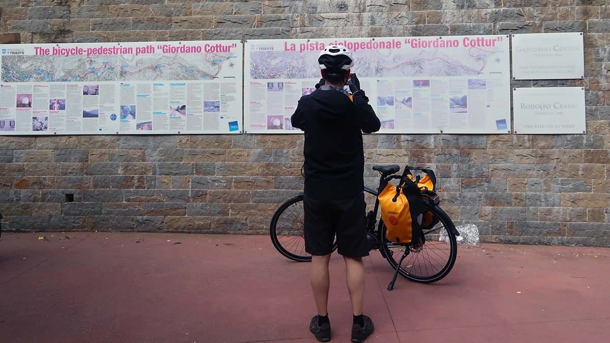 Ciclovia Giordano Cottur trieste