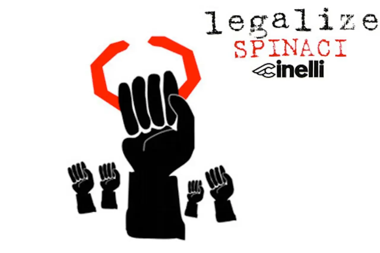 Legalize Spinaci campagna Cinelli