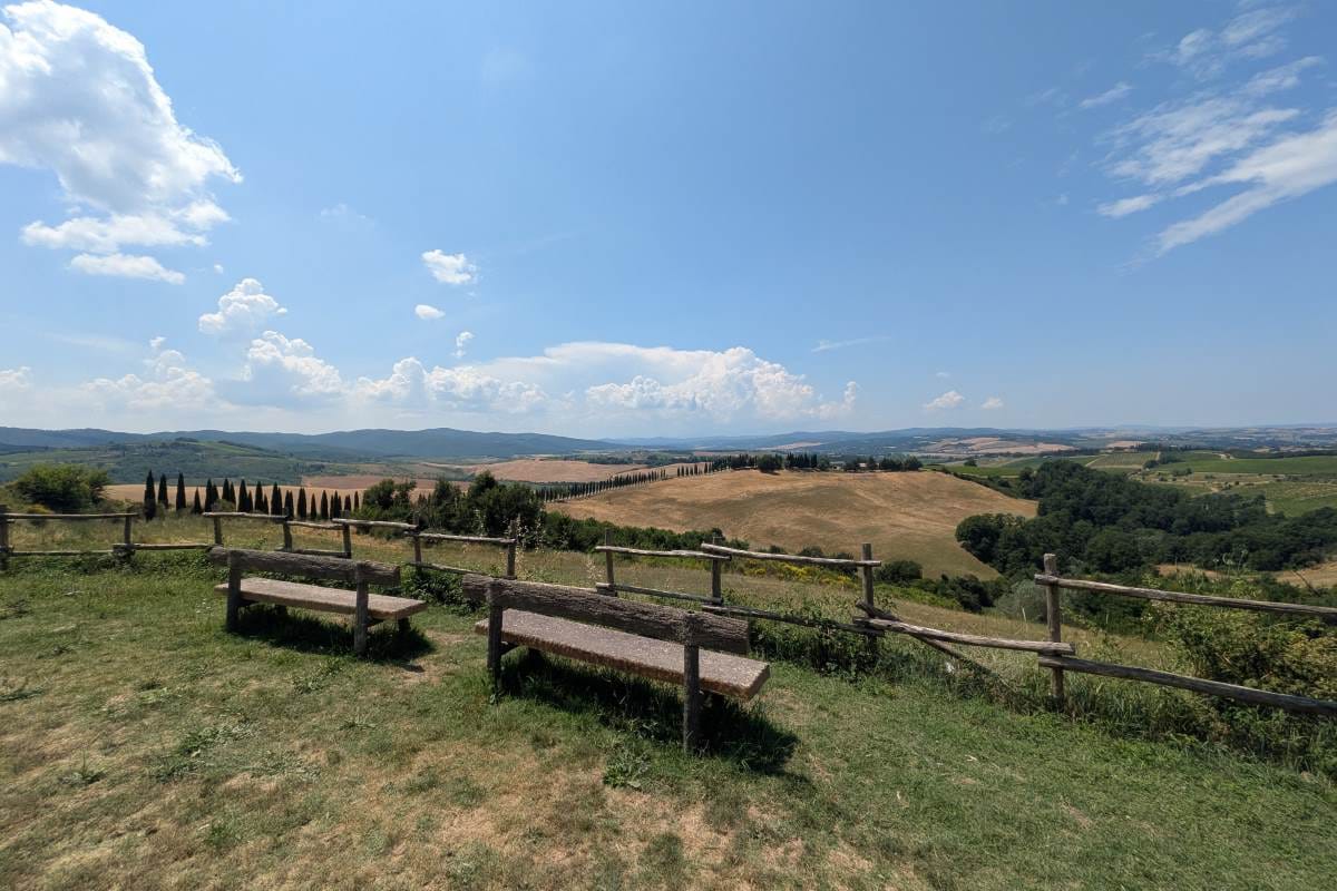Nova Eroica Michele Folena Buonconvento paesaggio