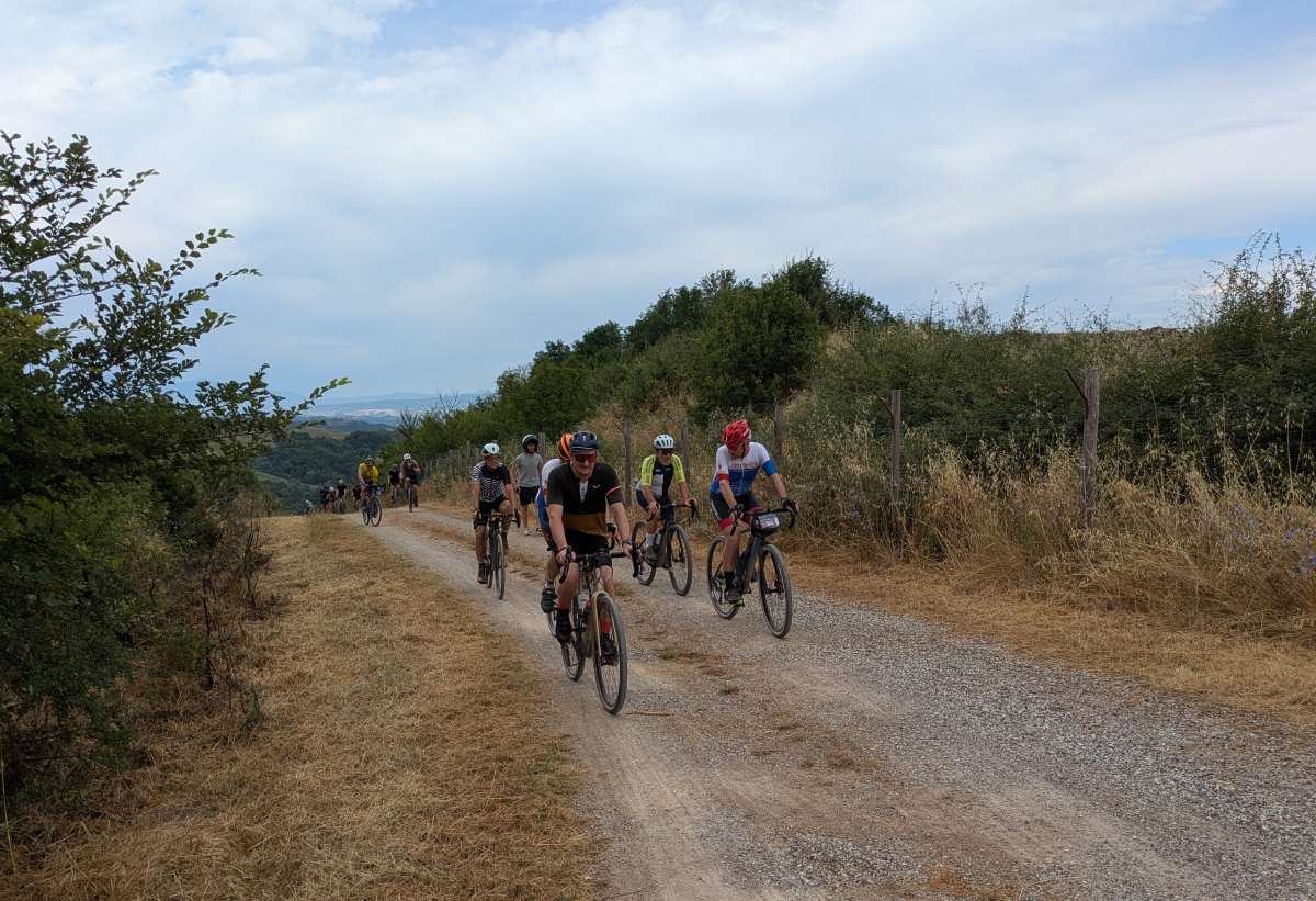 Nova Eroica Michele Folena Buonconvento race