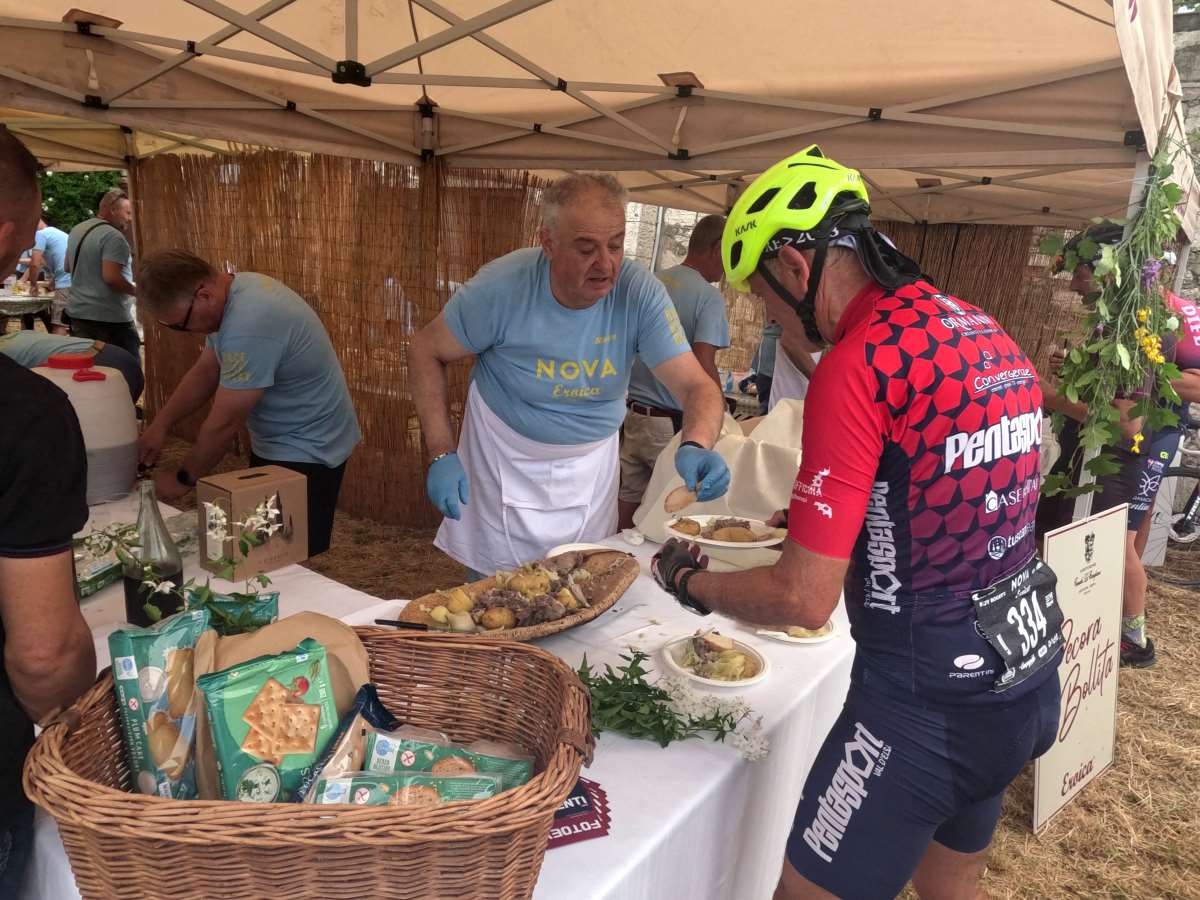 Nova Eroica Michele Folena Buonconvento ristoro