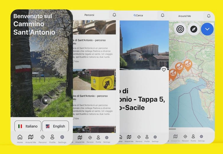 App Ciclovia Cammino Sant'Antonio