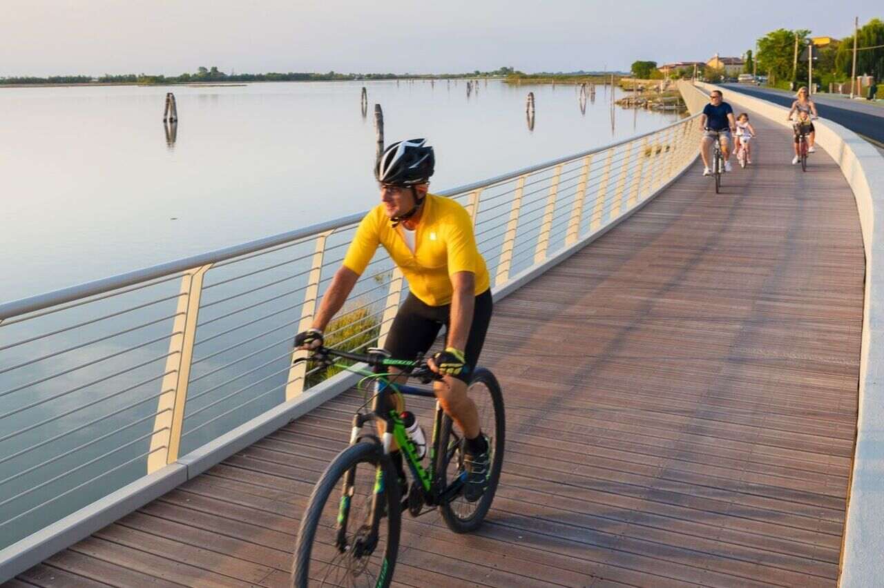 Completata la ciclabile sospesa più lunga d’Europa (e si trova in Italia)