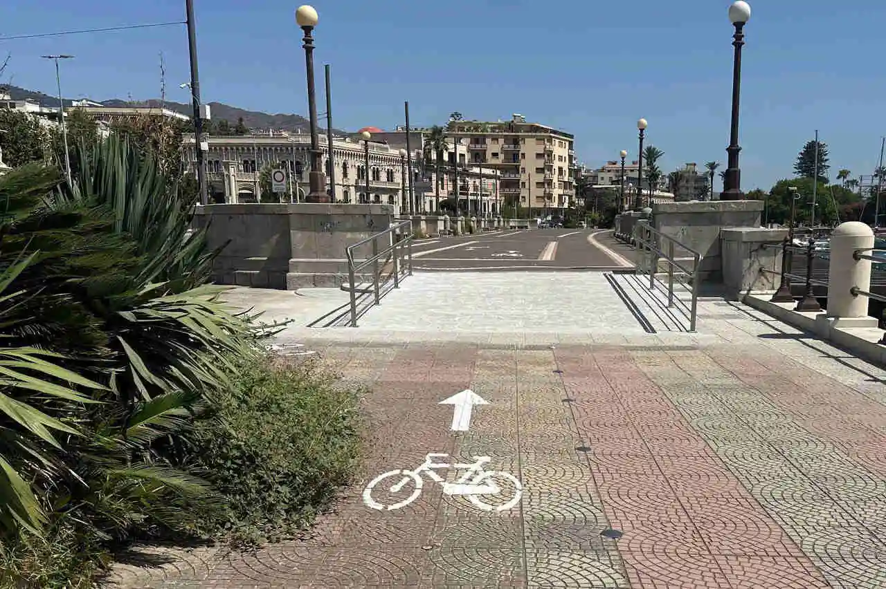 Ciclabile Messina Passeggiata a Mare