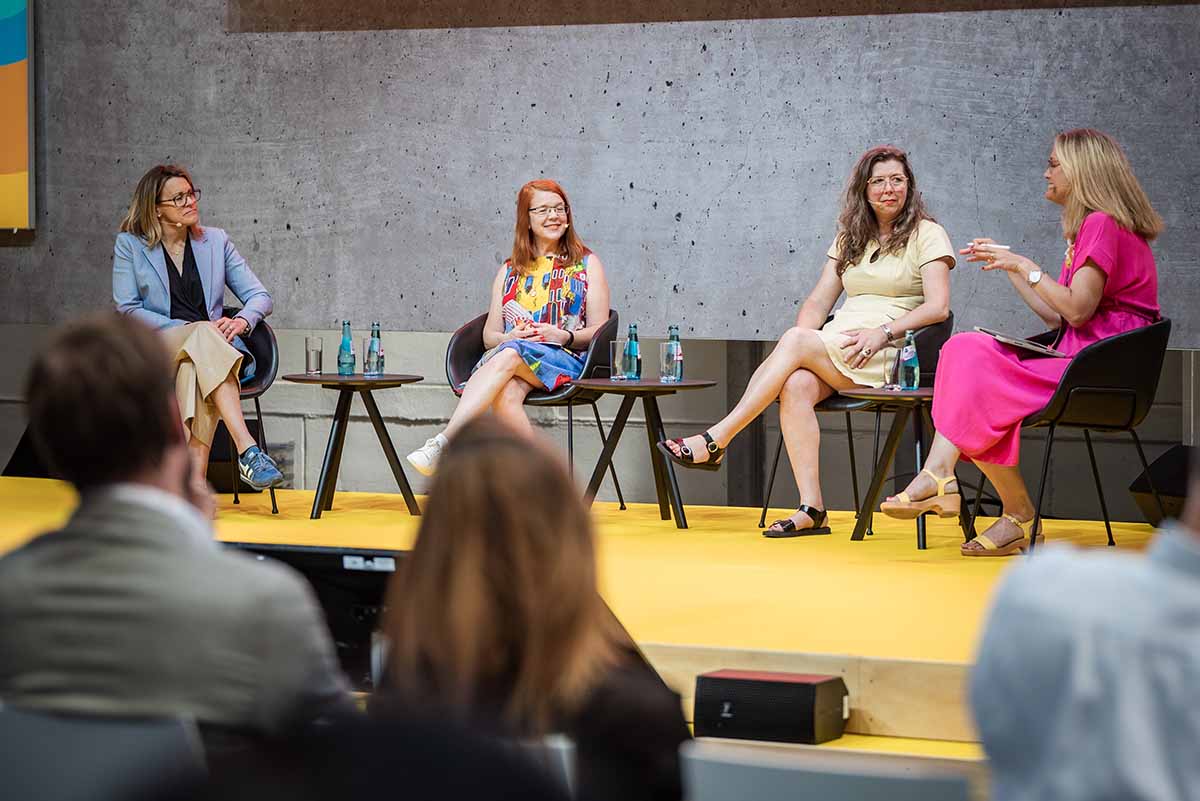 eurobike 2025 Jenn Dice, Jill Warren, Marianne Weinreich and Isabell Eberlein