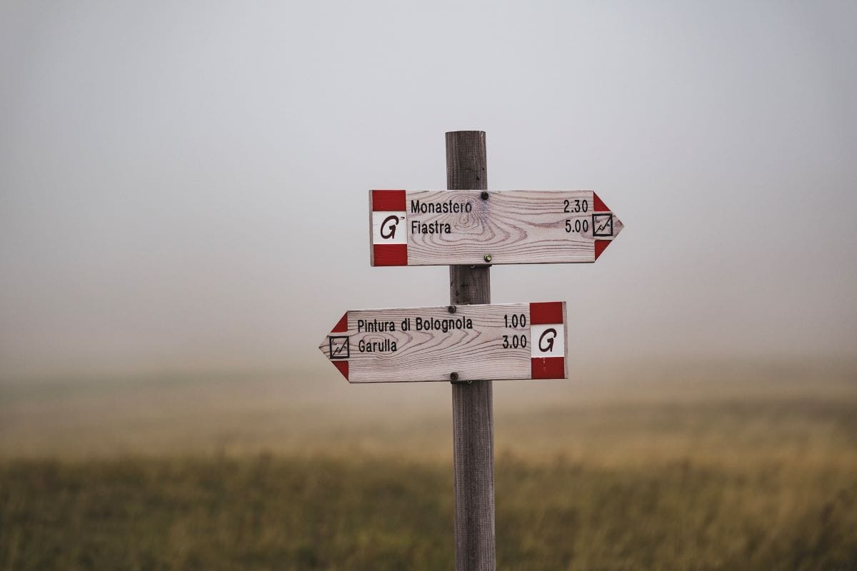 Marche Trail cartelli