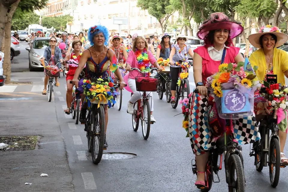Raggiosas Bike Ride, ex-fancy Kety Piras