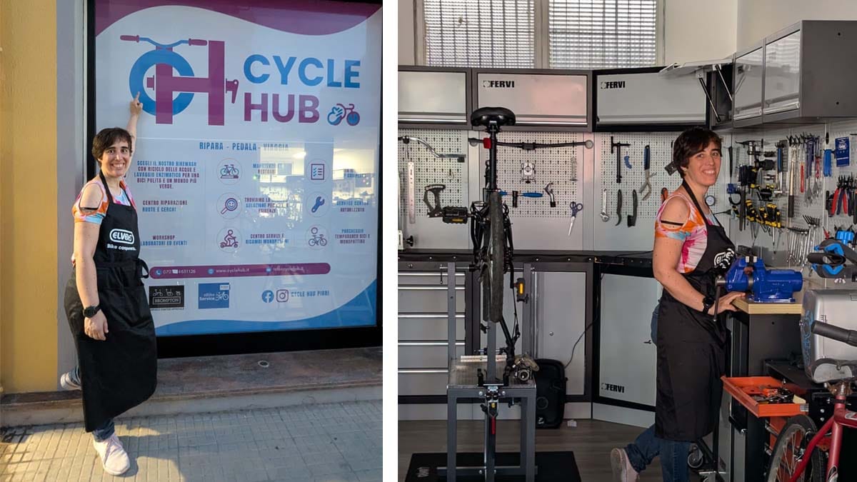 Apre il primo spazio per ciclisti urbani della Sardegna