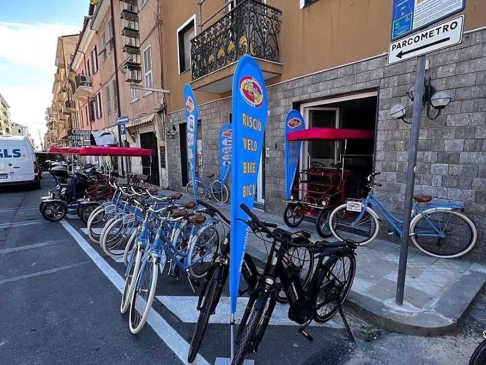 Sanremo Nolobici noleggio bici ciclovia dei Fiori
