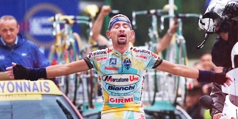 Marco Pantani TDF 1998 crediti PATRICK KOVARIK AFP Getty Images