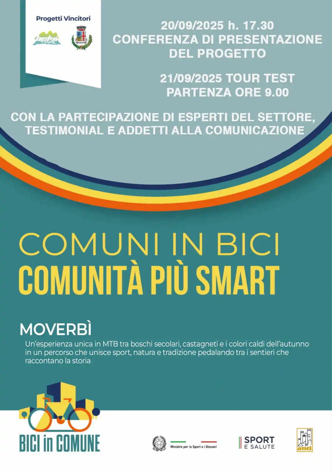 MoverBì Sardegna bici cicloturismo Settimana Europea della Mobilità