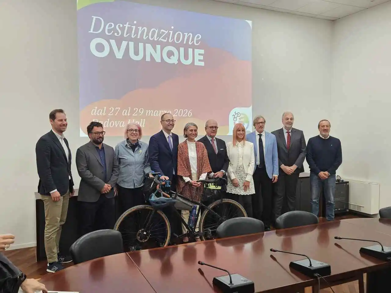 Conferenza Stampa alla Fiera di Padova con regione veneto
