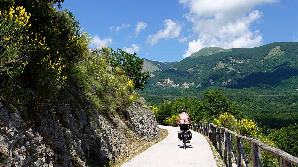 Ho scoperto che pedalare in Basilicata è bellissimo
