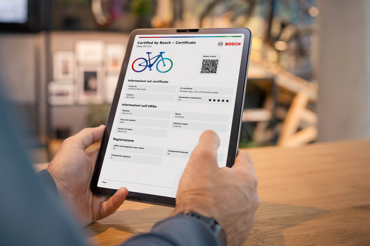 Ebike usate certificate: il nuovo servizio di Bosch