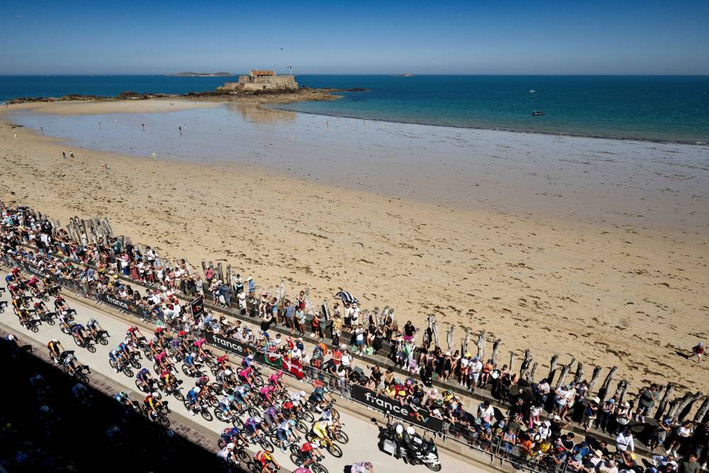 Tour de France 2025 tappa 7: Saint Malo / Mur de Bretagne: crediti A.S.O. Billy Ceusters